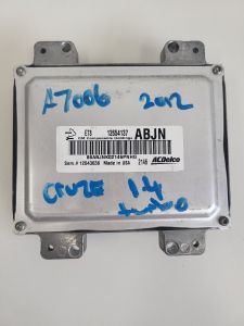 HOLDEN CRUZE ENGINE ECU 1.4 TURBO 2012 12654137
