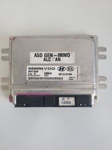 KIA RIO 2004 ENGINE ECU 391102X166 5WY1355F