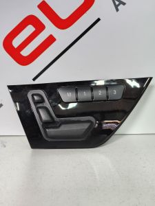 MERCEDES W212 E CLASS LEFT FRONT SEAT CONTROL SWITCH, A2128700458, 07/09-05/16