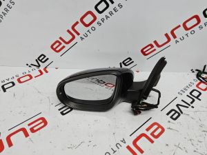 VOLKSWAGEN GOLF GEN 6 10/2008-03/2013 LEFT DOOR MIRROR MANUAL FOLD 5K0857507AD
