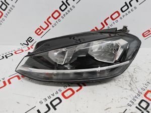 Volkswagen GOLF 2017-2019 HALOGEN LEFT HEADLIGHT ASSEMBLY 5G2941005D