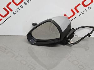 2016 AUDI 8V A3 HATCH LEFT DOOR MIRROR 8V2857409F 8V0857528D A224