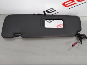 07-13 2008 BMW COVERTIBLE PASSENGER SIDE SUN VISOR BLACK 1010232300