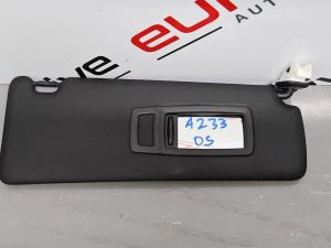 BMW 3-Series BLACK DRIVER SIDE SUN VISOR 7322296 A233 NS BMW 3-Series (3-Series, F30 / F31 / F34 / F35 / F80 2011.10 - 2015 ) Sun Visor, With Light and Mirror and Clip 7322295 used EIS1427364. BMW 3-Series (3-Series, F30 / F31 / F34 / F35 / F80 2011.10