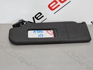 Volkswagen VW Golf Mk5 R32 LEFT HAND SIDE Black Interior Sun Visor 1K0857552 A206 NS