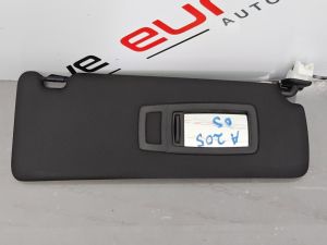  BMW F30 F31 F32 F80 Mirror RIGHT HAND SIDE ILLUMINATED Black SUN VISOR  8061314 A205 