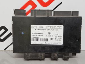 Mercedes E350 E Class Seat Control Module Front Right RH 06 09 A2118705026