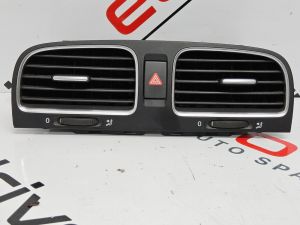 VW Golf MK6 2009 - 2012 Center Dashboard Dash Air Vents 5K0815735