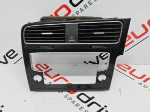 13-16 VW GOLF GTD MK7 STEREO RADIO SURROUND TRIM AIR VENT 5G2815736 5G2819728 A214