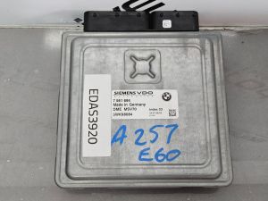 2006 BMW E60 5 SERIES 530I N52 DME ENGINE ECU 7561684 12147561685 MSV70 A257