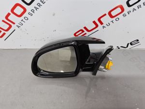 13-18 BMW X5 LEFT DOOR MIRROR F15, W/MEMORY, SURROUND VIEW, 51167364055 A282