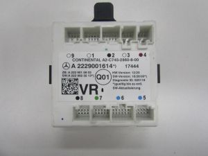  MERCEDES Front Right Driver Door Control Module OEM A2229001614