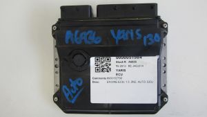 TOYOTA YARIS ENGINE ECU, 1.3, 2NZ, AUTO, 08/11-12/19 8966152T00