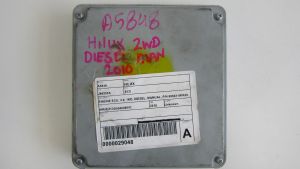 TOYOTA HILUX ENGINE ECU 3.0 1KD-FTV, DIESEL, MANUAL, PN 896610KN20, 02/05-08/15