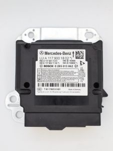 MERCEDES BENZ ACLASS W176 SRS AIR BAG RESTRAINT CONTROL MODULE ECU A1179001802 A213